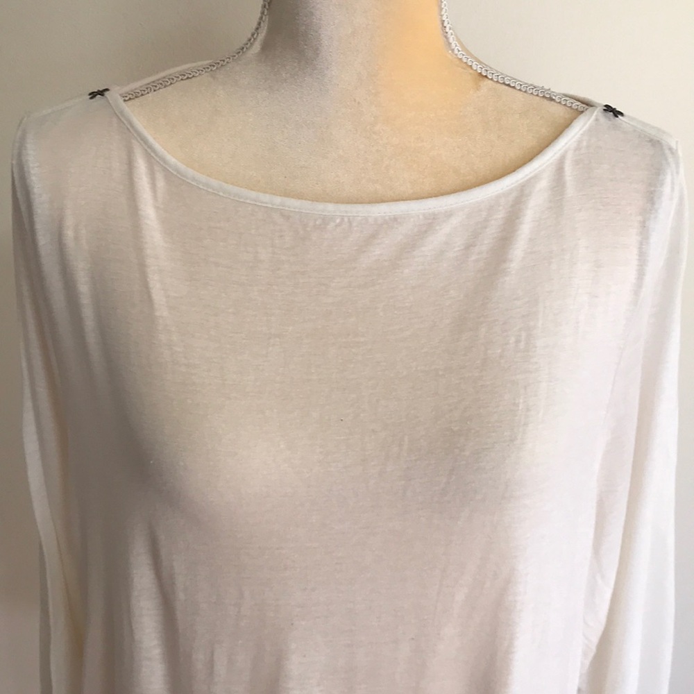 Nanette Lepore’ Lightweight Cotton Boatneck - Picture 2 of 8